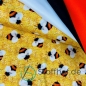 Preview: Baumwolljersey Fleißige Bienen / Honig Gelb