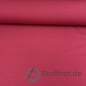 Preview: French Terry Sommersweat Uni Himbeerfarbe