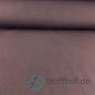 Preview: French Terry Sommersweat Uni Schokobraun