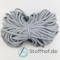 Preview: Baumwollkordel 9mm Grau