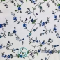 Preview: Baumwolle Blaue Kletterblumen