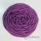 Preview: Baumwollkordel 5mm Dunkel Lila mit Glitzerfaden