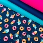 Preview: Baumwolljersey Donuts und Eis / Navy
