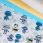 Preview: Baumwolle Retro Roboter