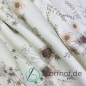 Preview: French Terry Wintersweat Boho Blumen / Ecrü