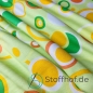 Preview: Interlock Jersey Retro Kreise / Apfelgrün