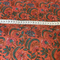 Preview: Voile Premium Baumwolle Blumen Korallenrot