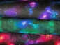 Preview: Baumwolljersey Weltall Galaxy Türkis Grün