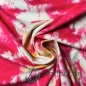 Preview: Baumwolljersey TIE DYE Batik Pink Orange