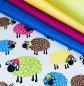 Preview: Baumwolle Bunte Schäfchen