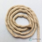 Preview: Makramee Garn Verzwirnt 5mm Beige