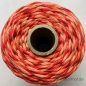 Preview: Makramee Garn Verzwirnt 3-4mm Mohnblume