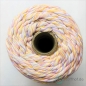 Preview: Makramee Garn Verzwirnt 3-4mm Sommer Mix