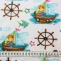 Preview: Baumwolle Bär im Boot