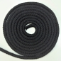 Preview: Baumwollkordel 5mm Schwarz