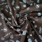 Preview: Sommersweat Pop Art Symbole Blau / Schwarz
