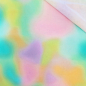 Preview: Premium Baumwolle Digitaldruck Regenbogen Wolke