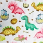 Preview: Baumwolle Bunte Dinos