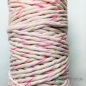 Preview: Makramee Garn Verzwirnt 3-4mm Candy Mix