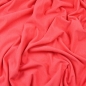 Preview: French Terry Sommersweat Uni Korallrot