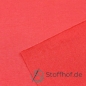 Preview: French Terry Sommersweat Uni Korallrot