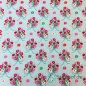 Preview: Premium Baumwolle Blumenstrauß Romantisch Mint