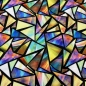 Preview: French Terry Sommersweat Bunte Glasscherben