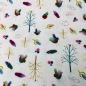 Preview: Interlock Jersey Bunte Vögel