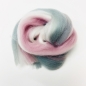 Preview: Filzwolle Perlgrau-Rosa Mix Staffelpreise