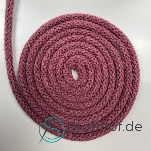 Baumwollkordel 5mm Mauve