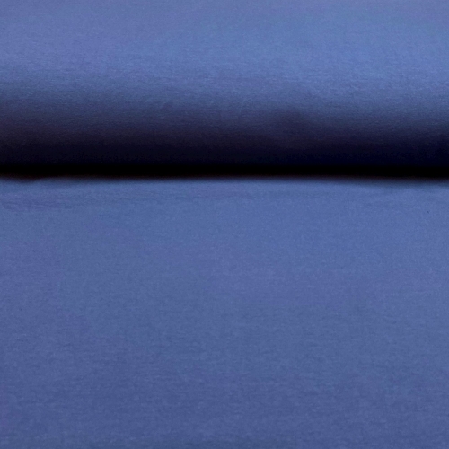 French Terry Sommersweat Uni Navy