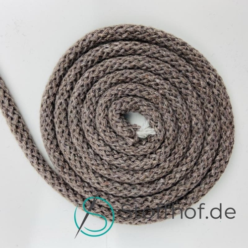 Baumwollkordel 5mm Mokka