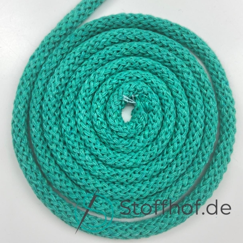 Baumwollkordel 5mm Blaugrün