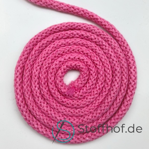 Baumwollkordel 5mm Pink