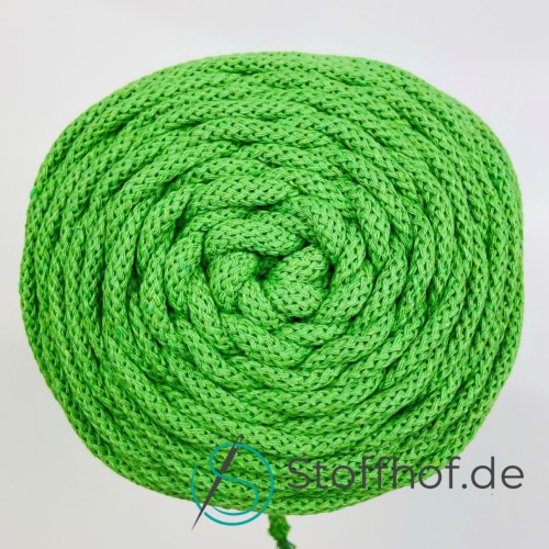 Baumwollkordel 5mm Kiwi Grün