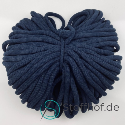Baumwollkordel 9mm Navy