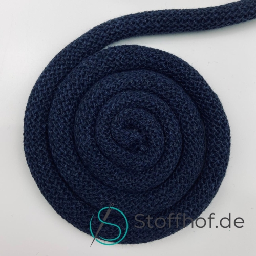 Baumwollkordel 9mm Navy