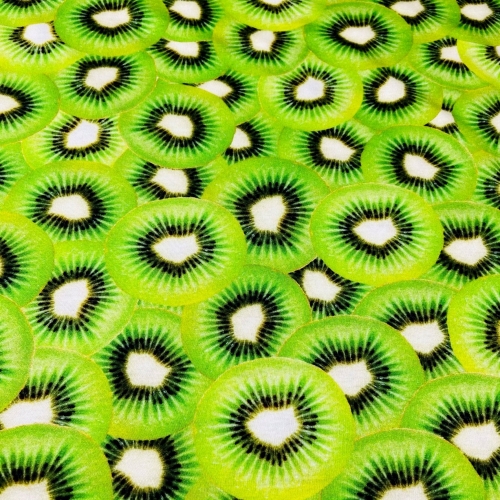 Baumwolljersey Kiwi