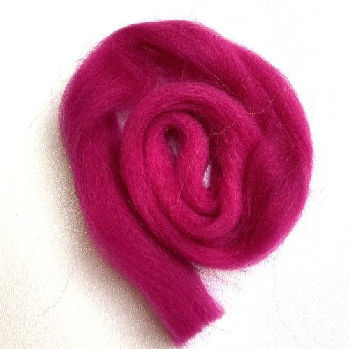 Filzwolle Fuchsia Dünn Staffelpreise