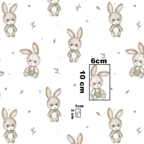 Baumwolle Kuschelhase Osterhase