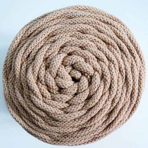 Baumwollkordel 5mm Beige