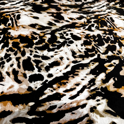 Baumwolljersey Leo Print
