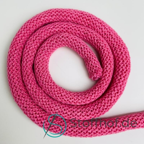Baumwollkordel 9mm Pink