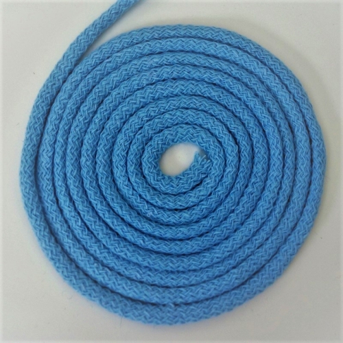 Baumwollkordel 5mm Mittelblau