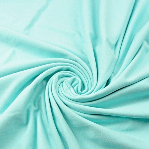 French Terry Sommersweat Uni Mint