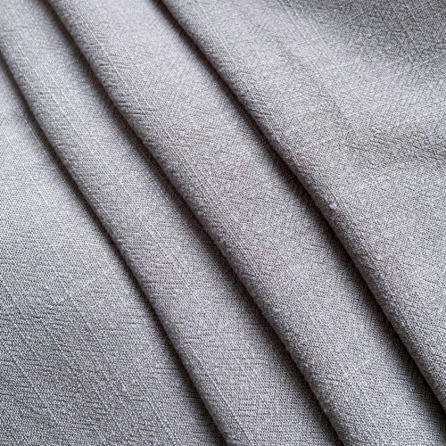 Viscose Leinen Uni Himmelgrau