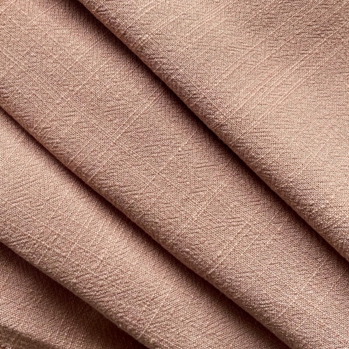 Viscose Leinen Uni Altrosa