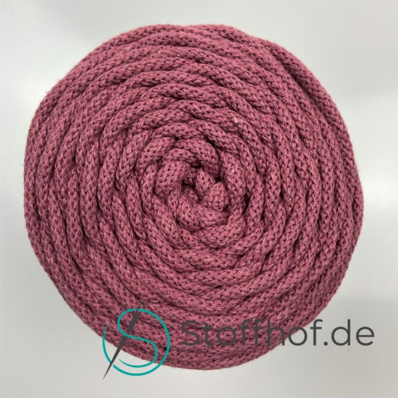 Baumwollkordel 5mm Mauve