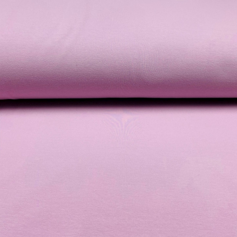 French Terry Sommersweat Uni Lilarosa