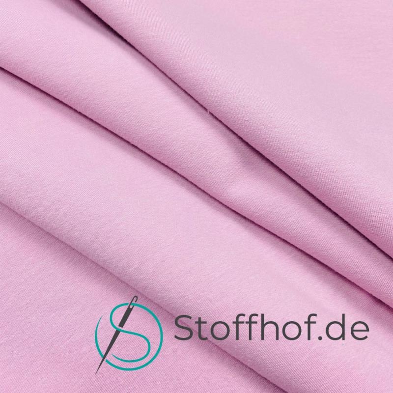 French Terry Sommersweat Uni Lilarosa